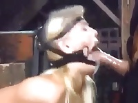 מציצה מאולצת בעזרתה של המכונה 